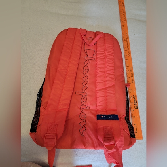 NWT Orange Champion Backpack - Picture 7 of 9